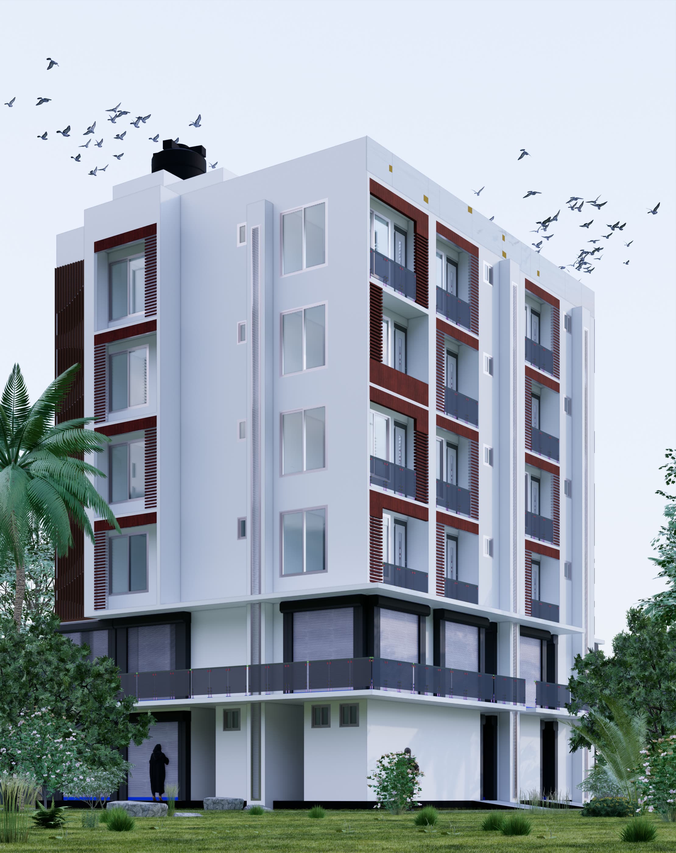 Multi-Storey Apartment Building