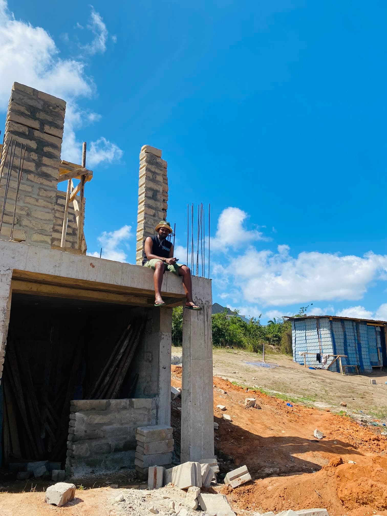 Columns & Slab — Structural Phase
